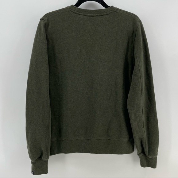 Scotch & Soda Crewneck Sweatshirt Olive “Tell No Tales” Cotton Blend S - Picture 4 of 7